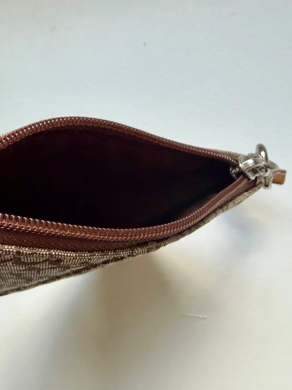 COACH Vintage Signature Monogram Soho Mini Wristlet - Y2K 2000s